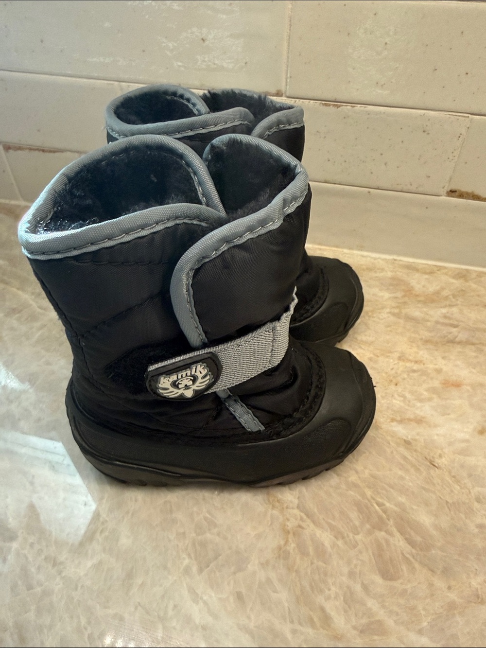 Kamik Toddler Snow Boots Black